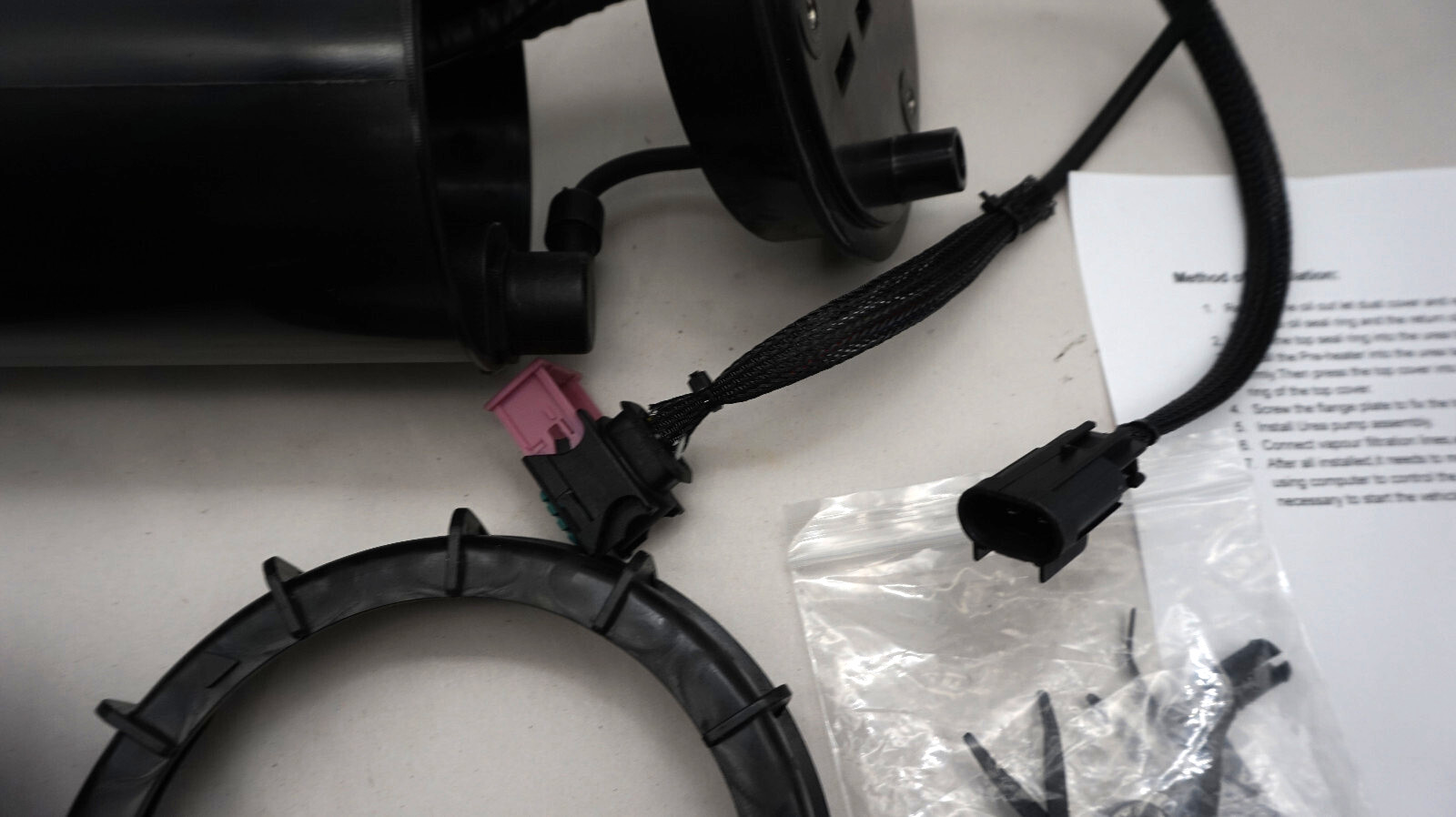 Diesel Exhaust Fluid Heater DEF Pump Tank Reservoir Kit For Silverado Duramax