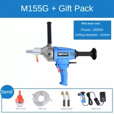 1800W Water Drill Hole Punching Machine HandheldWater Mill Drilling Machine.