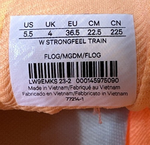 Lululemon Womens Size 5.5 Orange Trainer Athletic Shoes - Picture 5 of 8