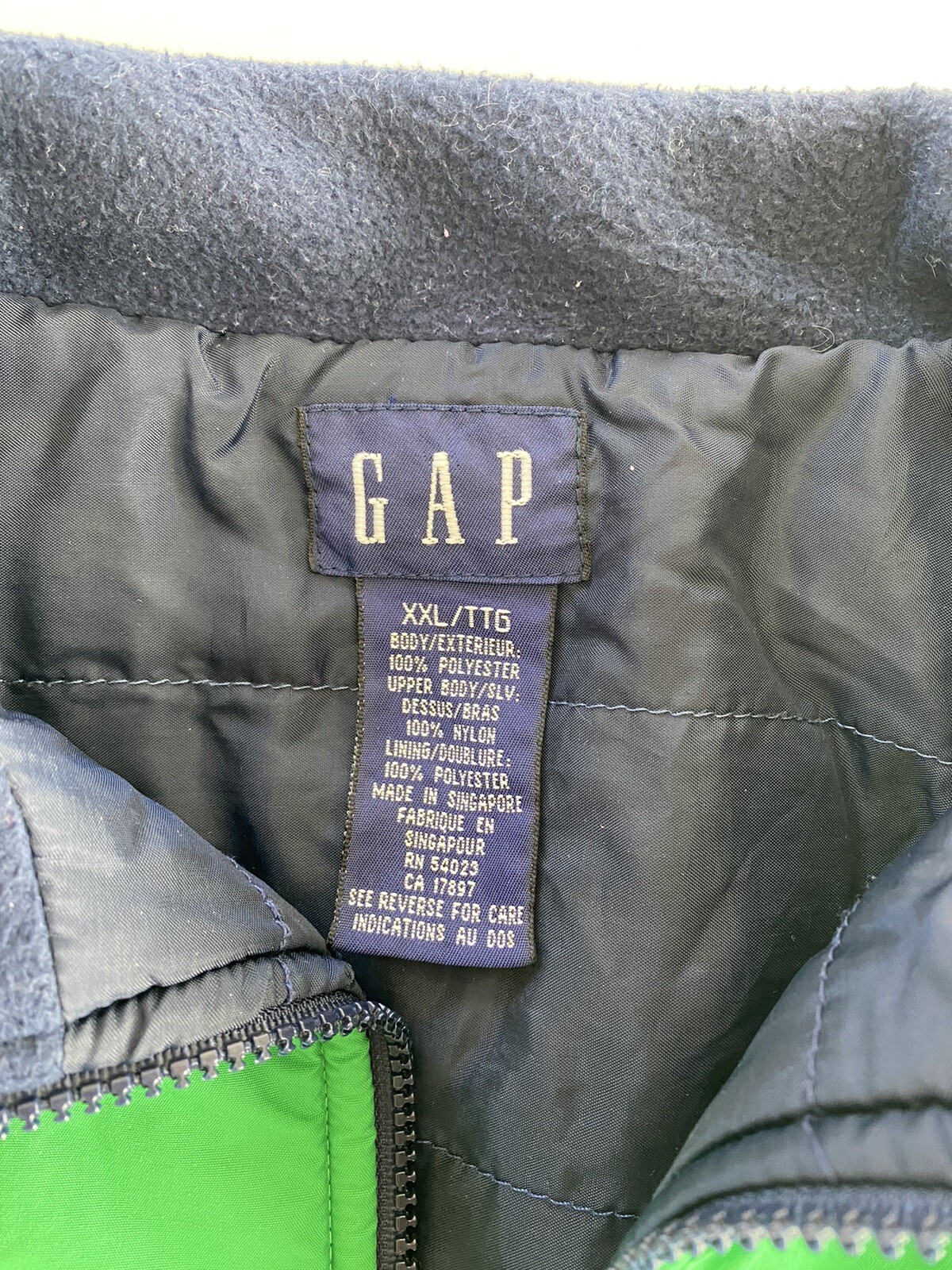 Vintage GAP  Jacket Eastern Summit Championship F… - image 6
