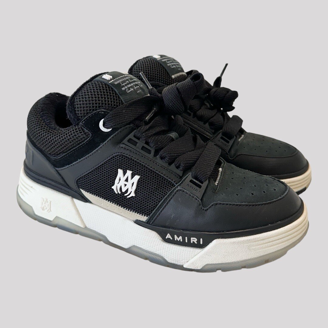 Amiri Leather MA-1 Sneakers Size 11 AUTH | eBay Amiri Leather MA-1 Sneakers Size 11 AUTH | eBay