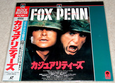 Michael J. Fox CASUALTIES OF WAR Sean Penn JAPAN LASERDISC LD NTSC New  Sealed