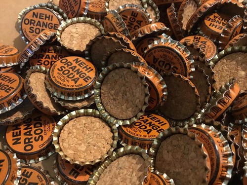 (1) Vintage NEHI Orange Soda Bottle Caps-NOS-NEVER USED-By the Piece - Picture 6 of 6