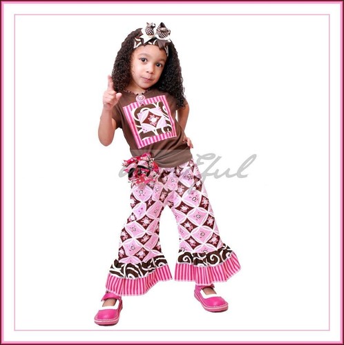 BonEful FABRIC FQ Cotton New PINK White CHEVRON Zig Zag Dance Ballet Girl Stripe - Picture 4 of 8