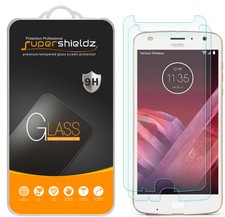 2X Supershieldz for Motorola Moto Z2 Play Tempered Glass Screen Protector Saver