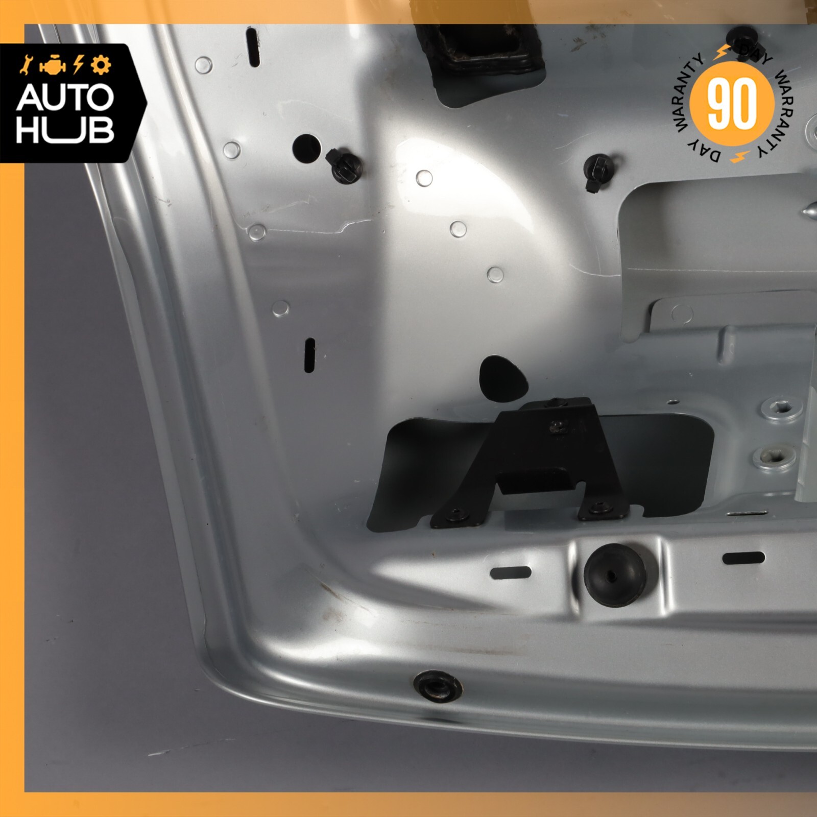 03-10 Bentley Continental GT Coupe Trunk Lid Panel Assembly Silver OEM
