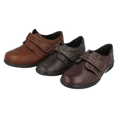 Ladies Leather Wide Fitting Easy B Shoes : Healey - Slight factory seconds - Photo 1/31