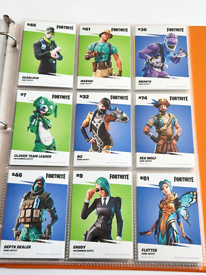 2021 PANINI - FORTNITE EPIC GME CARDS - LOT OF 175 CARDS!! COLLECTION! ON SALE!!