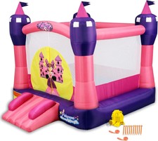 Princess Dreamland,Inflatable Bounce House with Blower,Sets Up in Seconds,Premiu