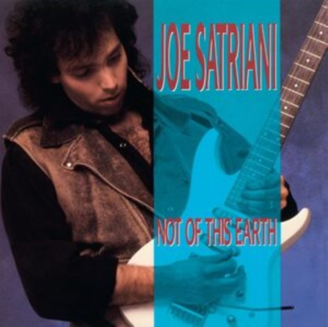 Eyesore Merch Red Joe Satriani 'Not Of This Earth' Lp 180G Vinyl - Image 6