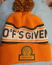 Jagermeister - 0 F's GIVEN - Knit Winter Style hat - cap....NEW