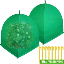 Winter Plant Covers Outdoor Frost Protection Reusable Durable Potted Plant Tents