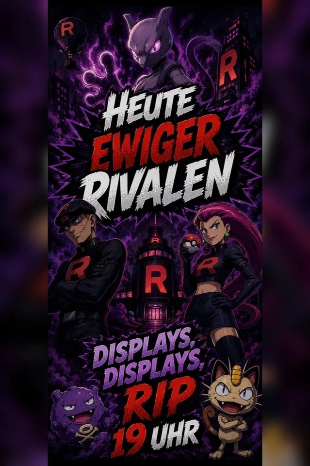 Pokémon Ewige Rivalen Display's RIP