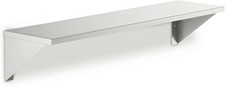 6 x 24 Small Stainless Steel Wall Shelf Heavy...