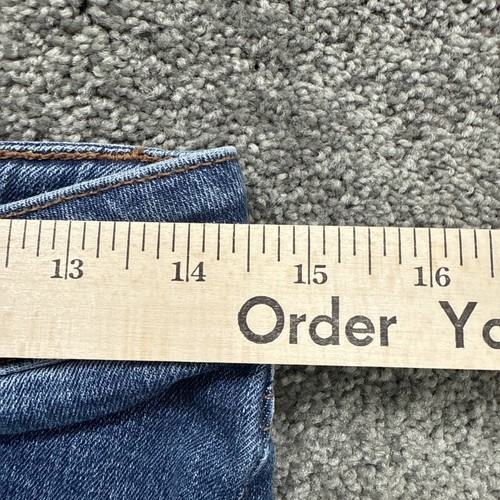 Lot of 2 Boys 16 29x28 Carhartt Jeans Workwear BD8374-B Denim Blue Medium Wash - Picture 4 of 11
