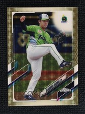 2021 Topps Chrome NPB Nippon Professional Baseball 1/1 Yasuhiro Ogawa #69 06st