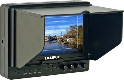 Lilliput 7   Zoll Kamera - Monitor - wie neu- Sony NP-F-Akkuplatte