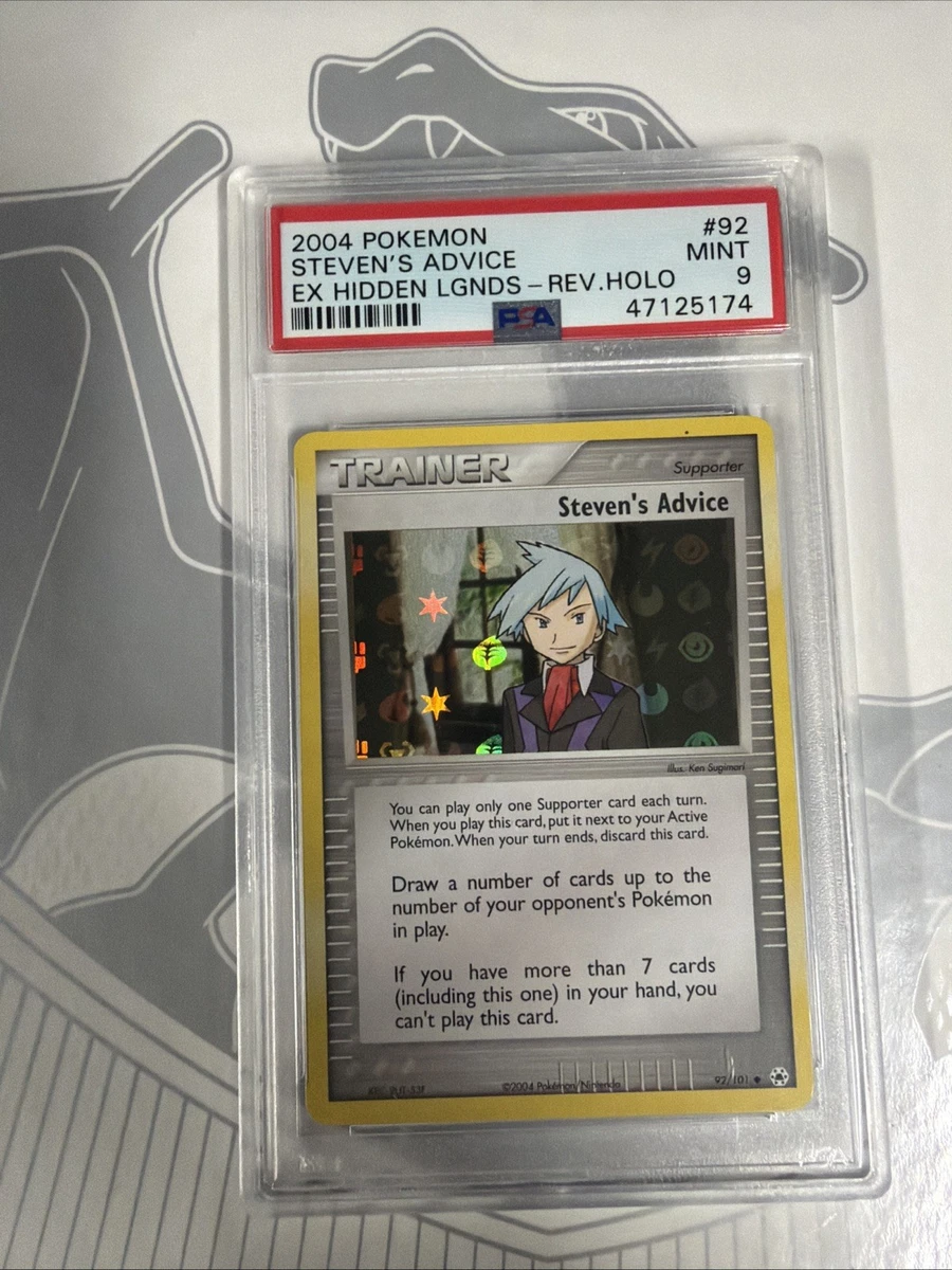 25+ Steven's Advice Pokémon TCG Cards for sale | Updated Oct 2026