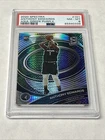 2020-21 Anthony Edwards Spectra Asia Green Purple Rookie /25 Snakeskin PSA 8