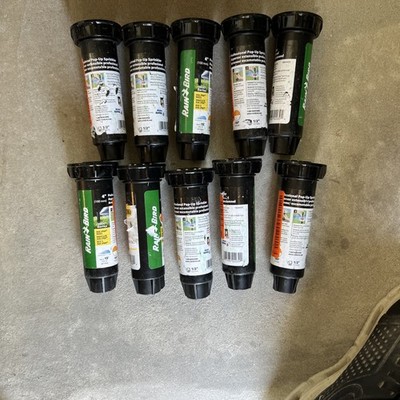 New (Lot 10x) Rain Bird 1800 Series Dual Spray Pop up Sprinkler - 4'' - 1804QDS