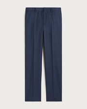 J CREW Ludlow Slim-fit suit pant in Italian worsted wool Mariner Blue 33 BZ635
