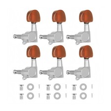 Heavy Type Enclosed Guitar Pegs Rust Resistant ABS Housing Quick Installation