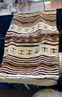 Multicolor Striped Native American Horsehair Rectangle Shape Blanket — photo 5