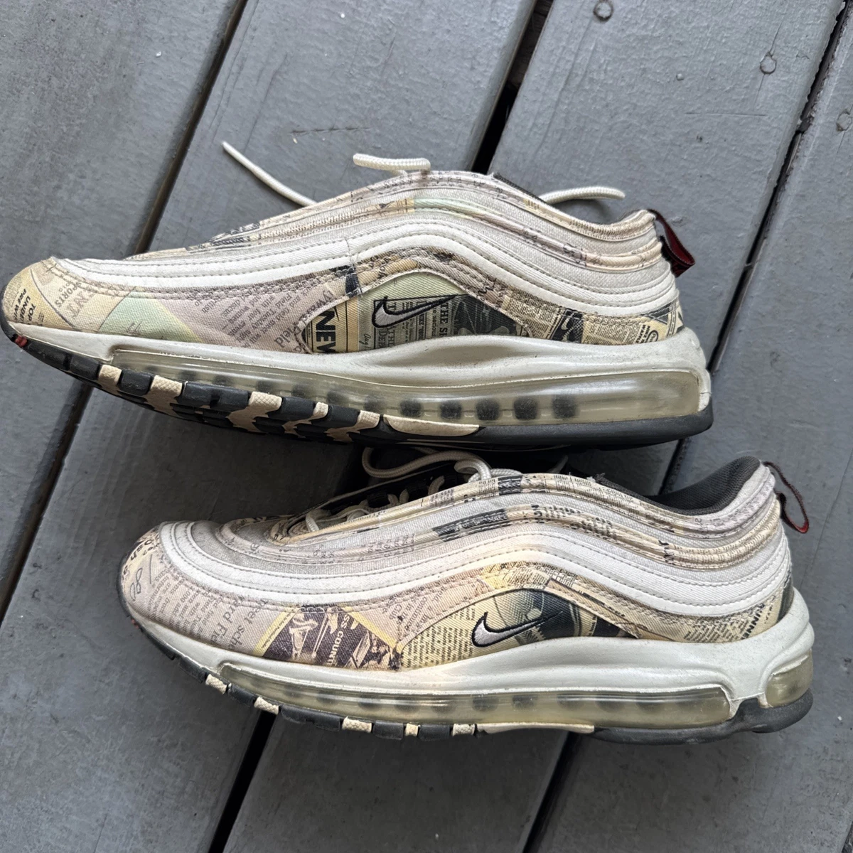 Nike Air Max 97 Newspaper for Sale | Authenticity Guaranteed | eBay