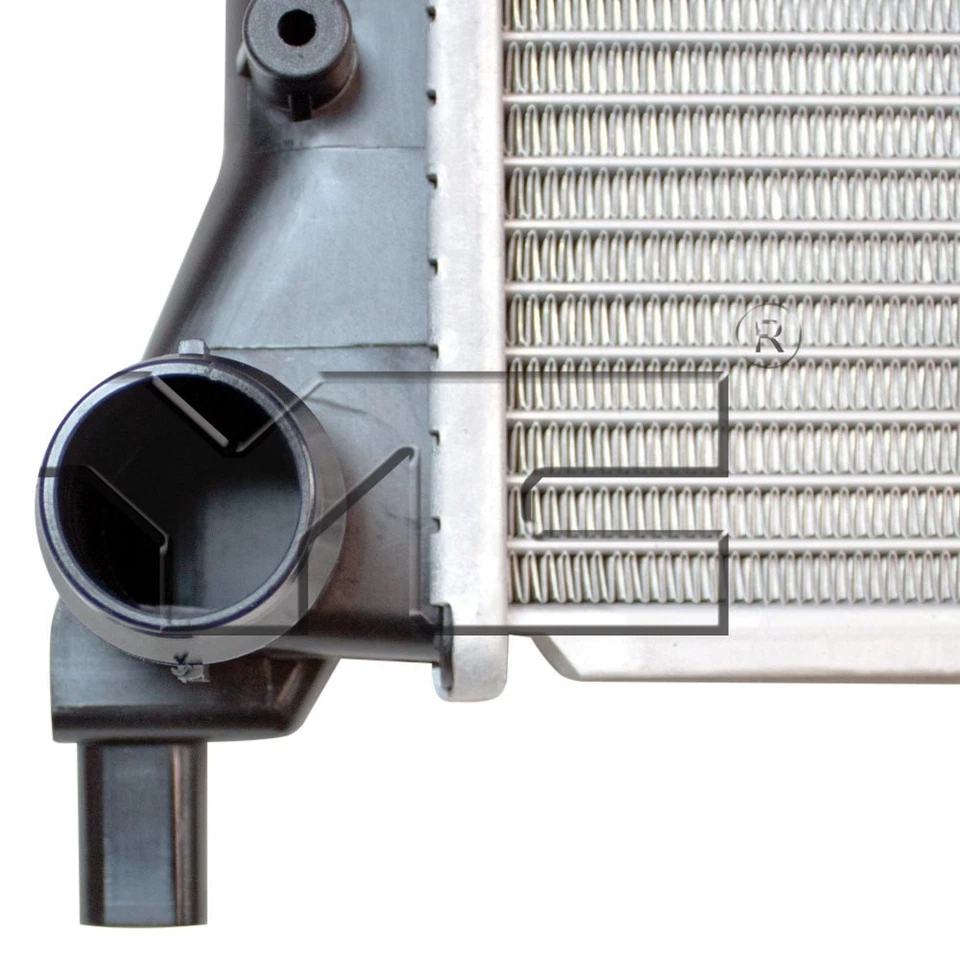 For Volkswagen Golf 2010-2014 TYC 13444 Engine Coolant Radiator Foto 4 de 4