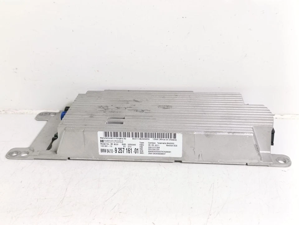 Centralina modulo Bluetooth BMW 3 E90 E91 2009 9257161 BOS116324 - Immagine 3 di 4