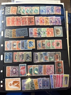 Guatemala Nice Group of Mint & Used Stamps on 2 Stockcards
