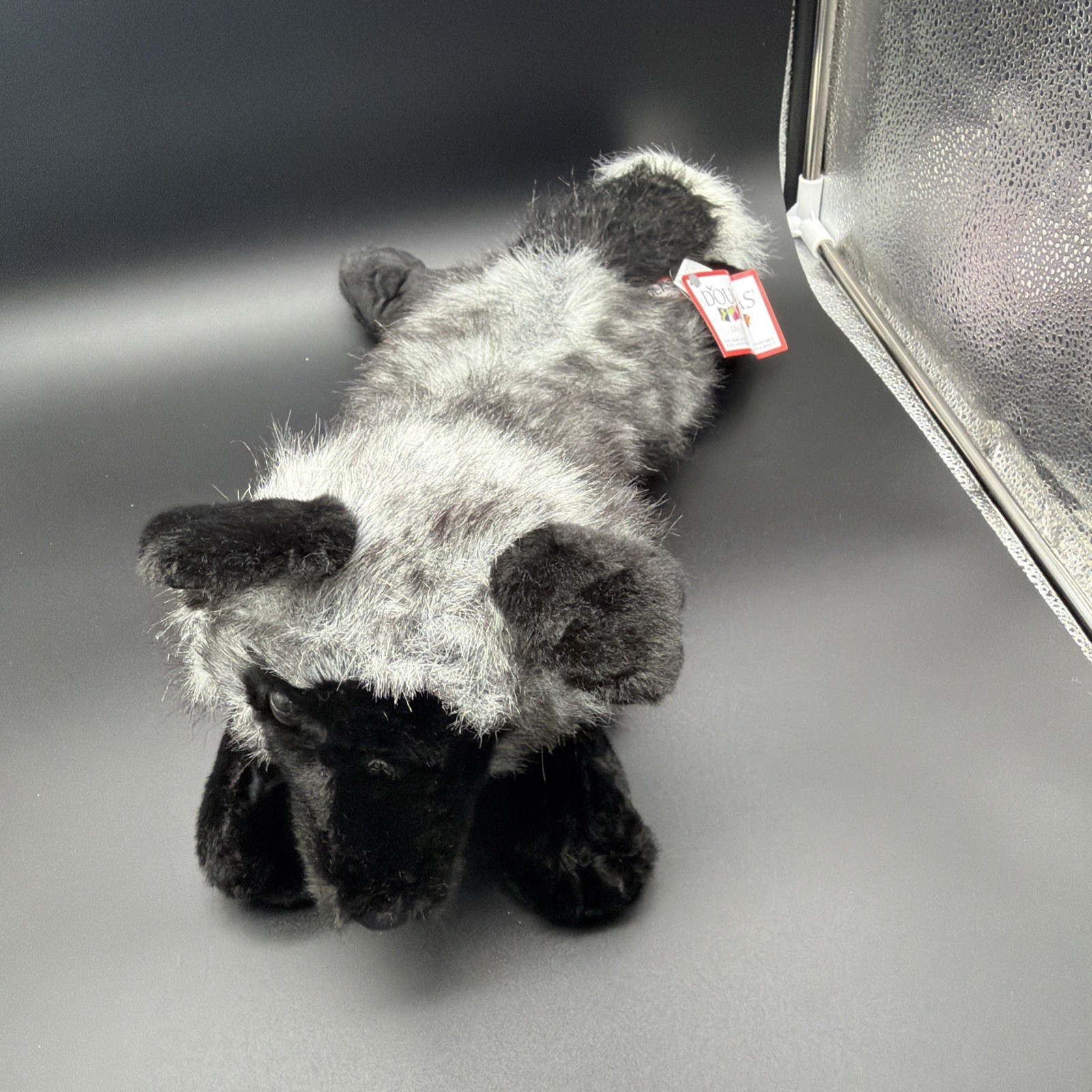 Sterling 20&rdquo; DLUX Silver Fox Plush Stuffed Animal by Douglas Cuddle Toys gray