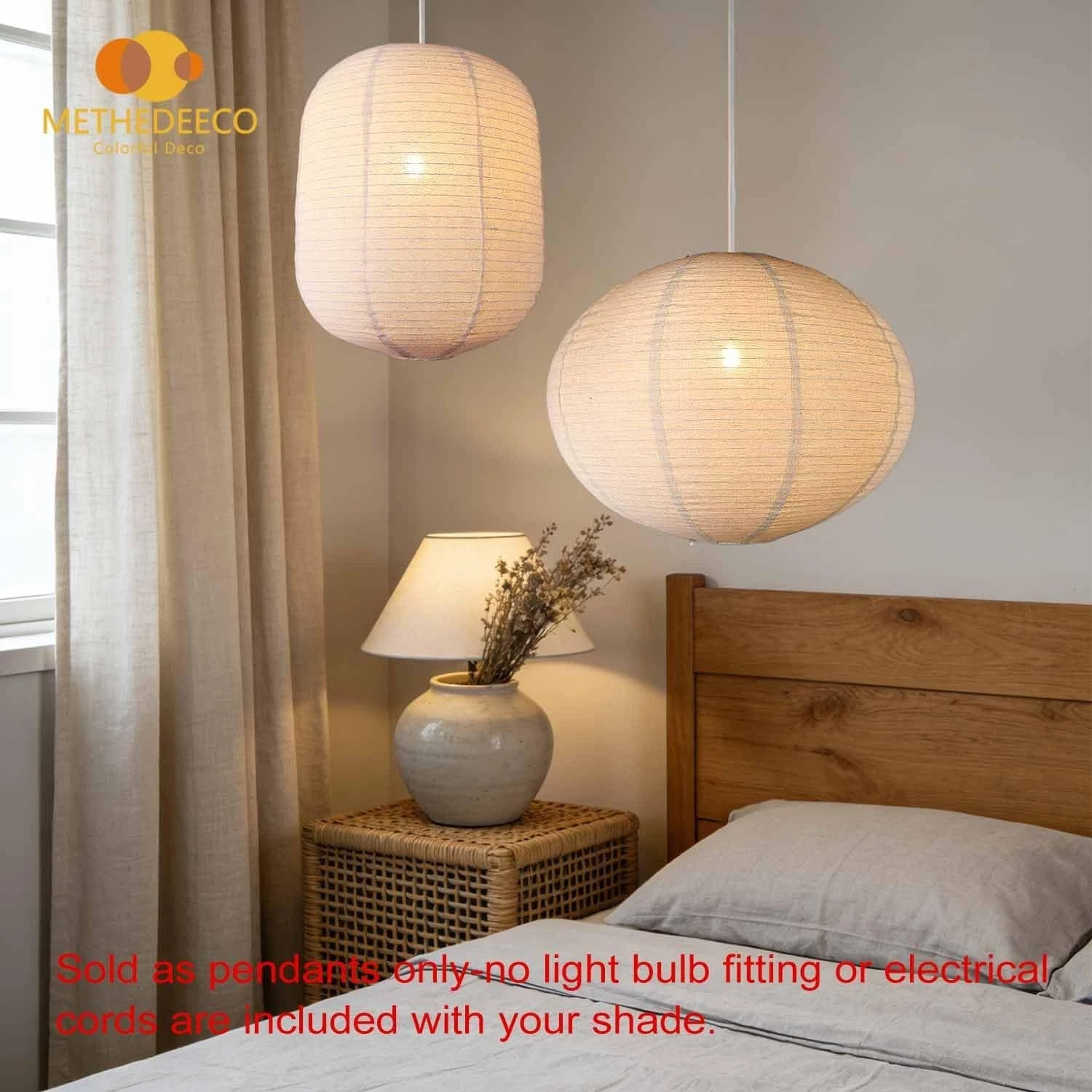 METHEDEECO Hanging Lamp Shade - Thumbnail 5