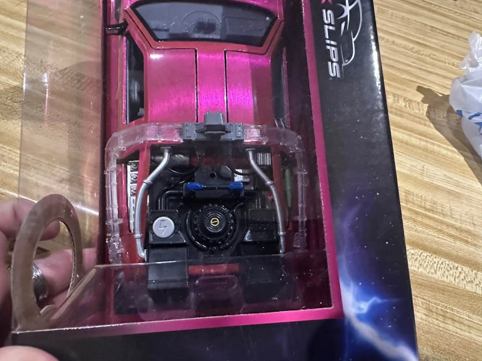 Jada Toys Hollywood Pink Slips Rides 1:24 Scale Time Machine Chase VHTF - Image 3 of 4