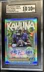 2023 Bowman University Chrome Michael Penix Jr. The Big Kahuna Auto #/150 SGC 10
