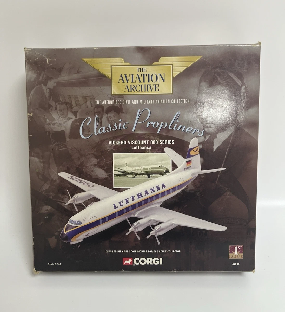 corgi vickers viscount products for sale | eBay