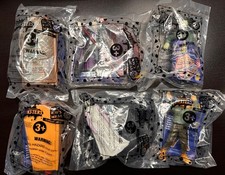 Universal Monsters Figures Jack In The Box 6/6 complete set!  1999/2002 SEALED