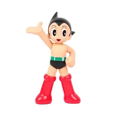 HUNG HING TOYS HHTOYS Astro Boy Welcome Open Black Pants PVC Sofubi H13CM/5in