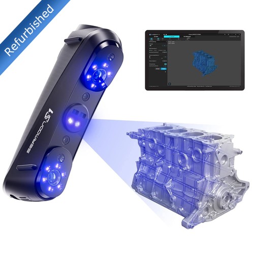 Creality Sermoon S1 3D Scanner 1+7+34 Blue Lasers+NIR 90FPS 0.02mm Precision