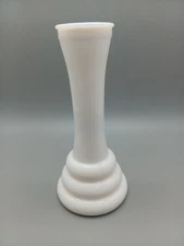Randall MCM 3 Tier Milk Glass Bud Vase