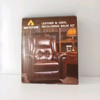 Weystom Leather & Vinyl Recoloring Balm Kit 12 oz