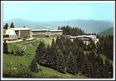 Pamporovo Bulgaria Mountain Resort Hotel Pines Green Landscape 1985 Post... K176