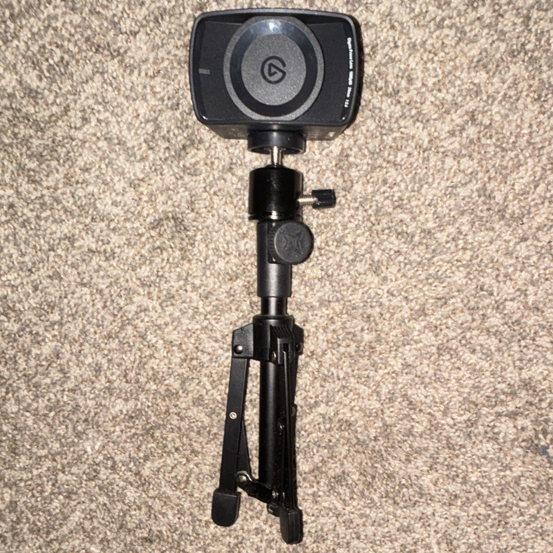 Elgato Facecam 1080p 60fps USB 3.0 HD Webcam Black w/ Mount & Tripod