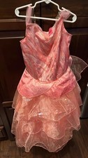 Halloween Wicked Movie Kids Deluxe Glinda Costume Size Medium 7/8 dress