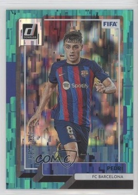 2022-23 Panini Donruss Teal /199 Pedri #33 1pc0