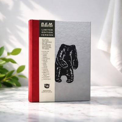 1994 R.E.M. Monster Hardcover Book & Limited Edition Audio CD