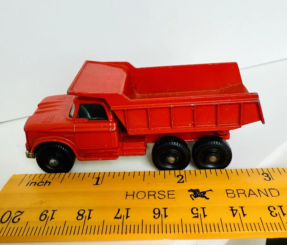 Matchbox England by Lesney Dumper Truck No. 48 1968 Toy Dump Bed 3” Farm Toy - Image 3 of 4
