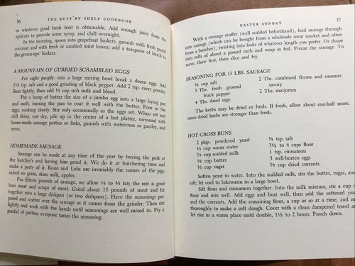 TASHA TUDOR Butt’ry Shelf Cookbook MARY CAMPBELL / HCDJ 1969 3rd Printing Book - Picture 9 of 16