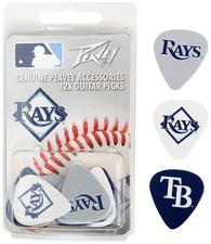 Peavey MLB Tampa Bay Rays Guitar/Bass 12 Piece Pick Pack