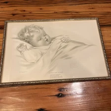 BESSIE PEASE GUTMANN  Print- MIGHTY LIKE A ROSE- #642 - Signed